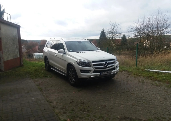 Mercedes-Benz GL cena 88000 przebieg: 164500, rok produkcji 2013 z Góra małe 211